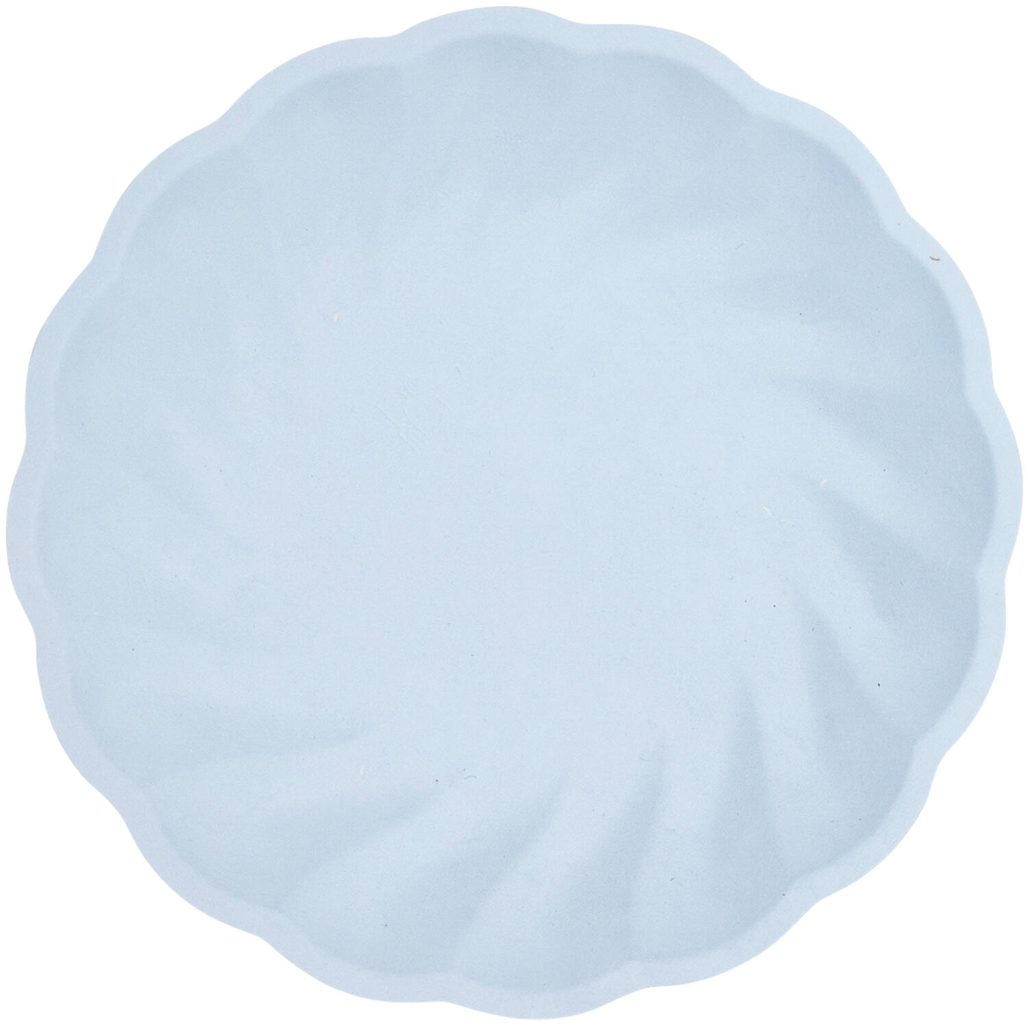 6 Plates Vert Decor Round Blue 22.9 cm