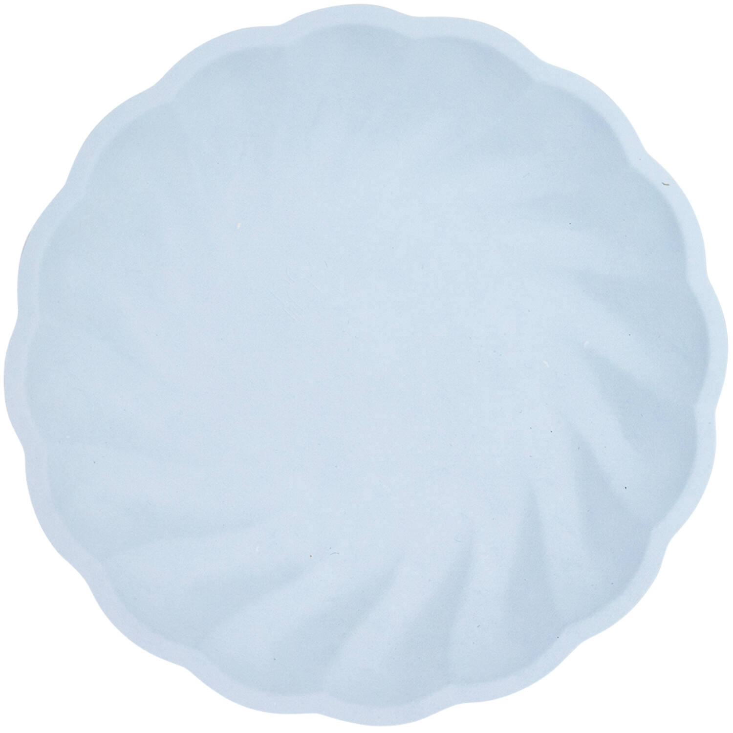 6 Plates Vert Decor Round Blue 18.8 cm