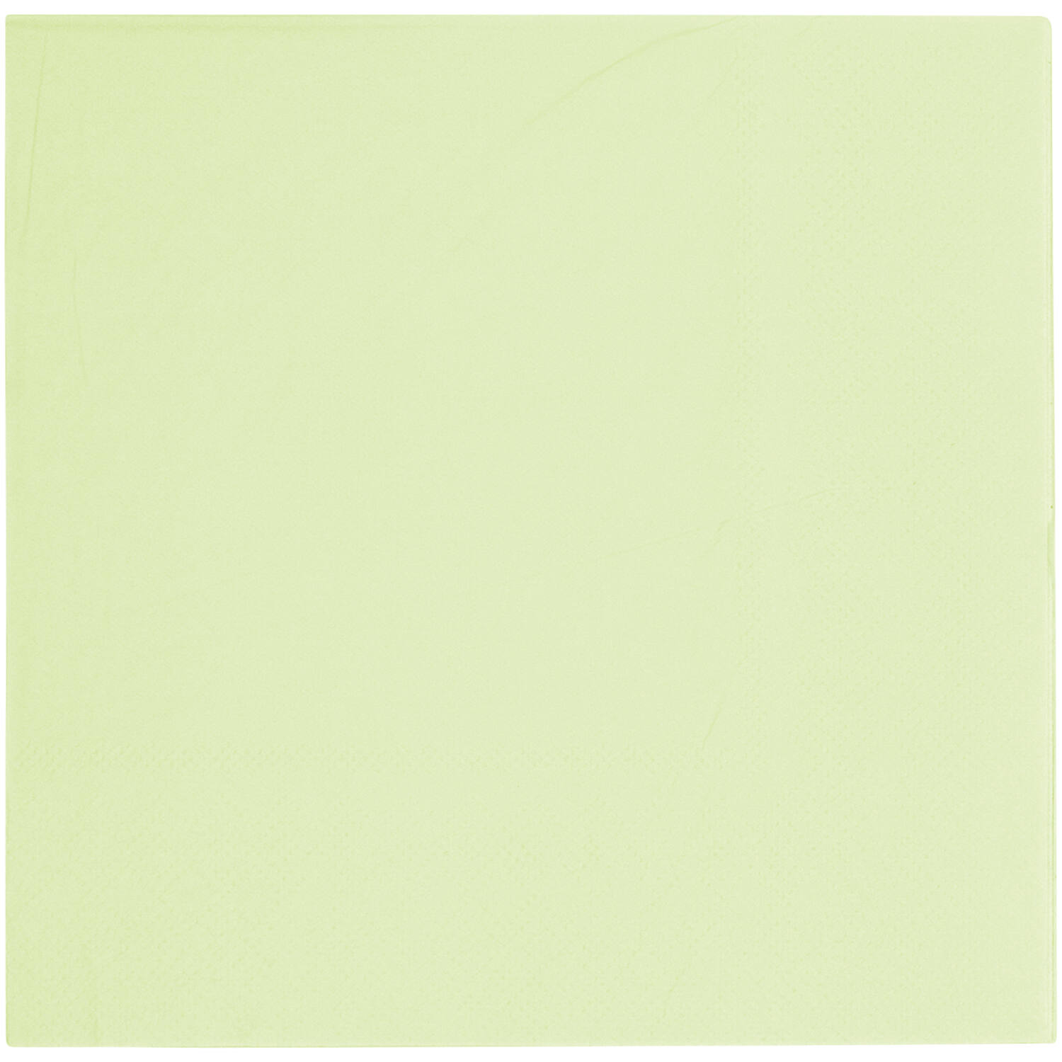 20 Napkins Vert Decor 3-ply Green 33 x 33 cm