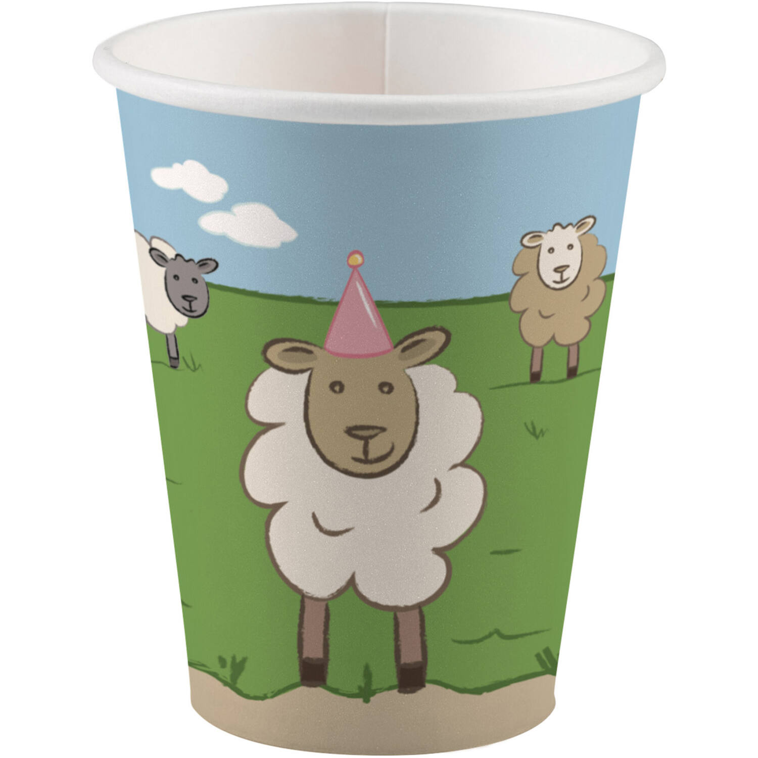 8 Cups Farm PartyPaper 250 ml