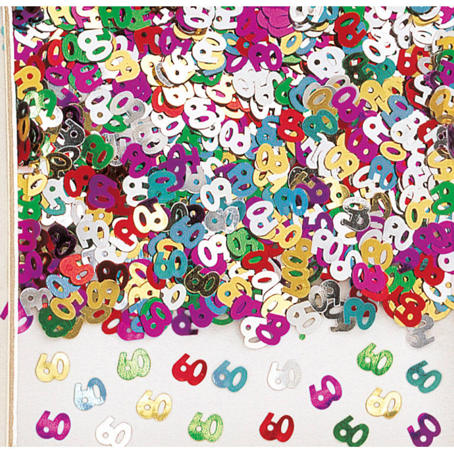 Confetti 60 Multicolour Foil 14 g