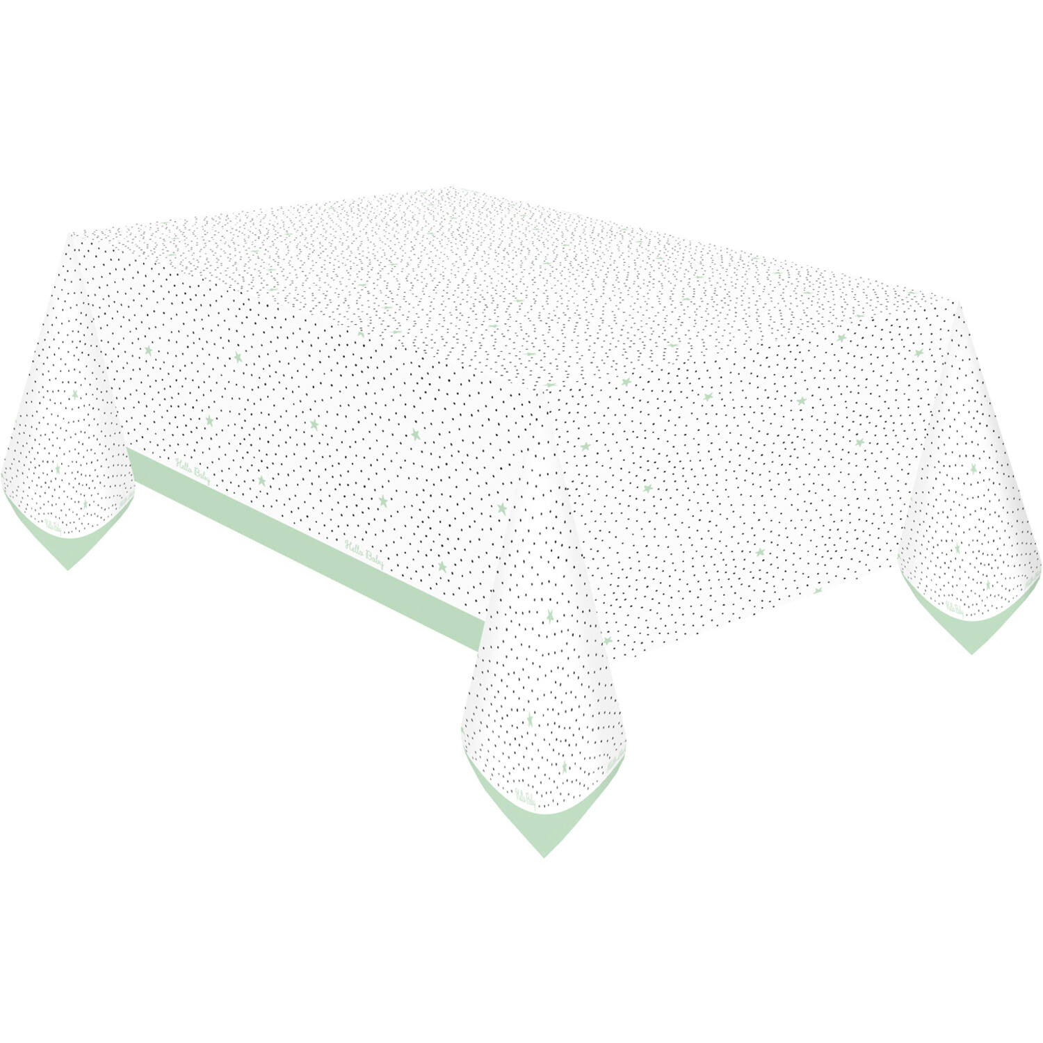 Tablecover Hello Baby Paper 120 x 180 cm