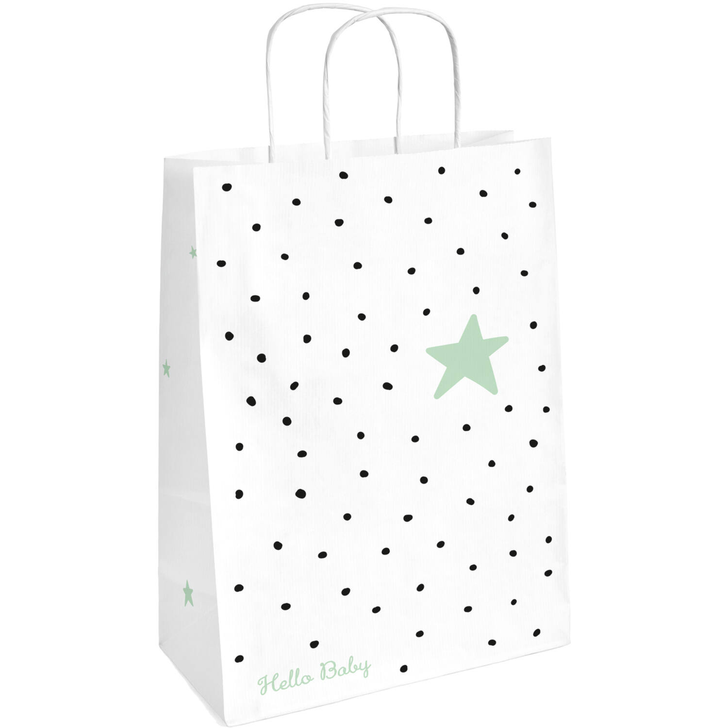 8 Bags Hello Baby Paper 23.4 x 16.2 cm