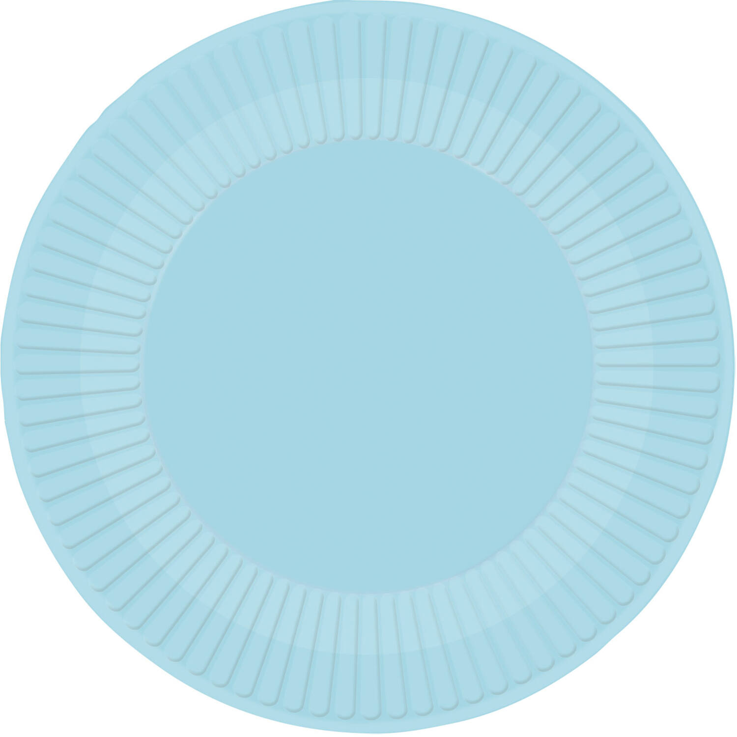 8 Plates Clear Sky Round Paper 23cm