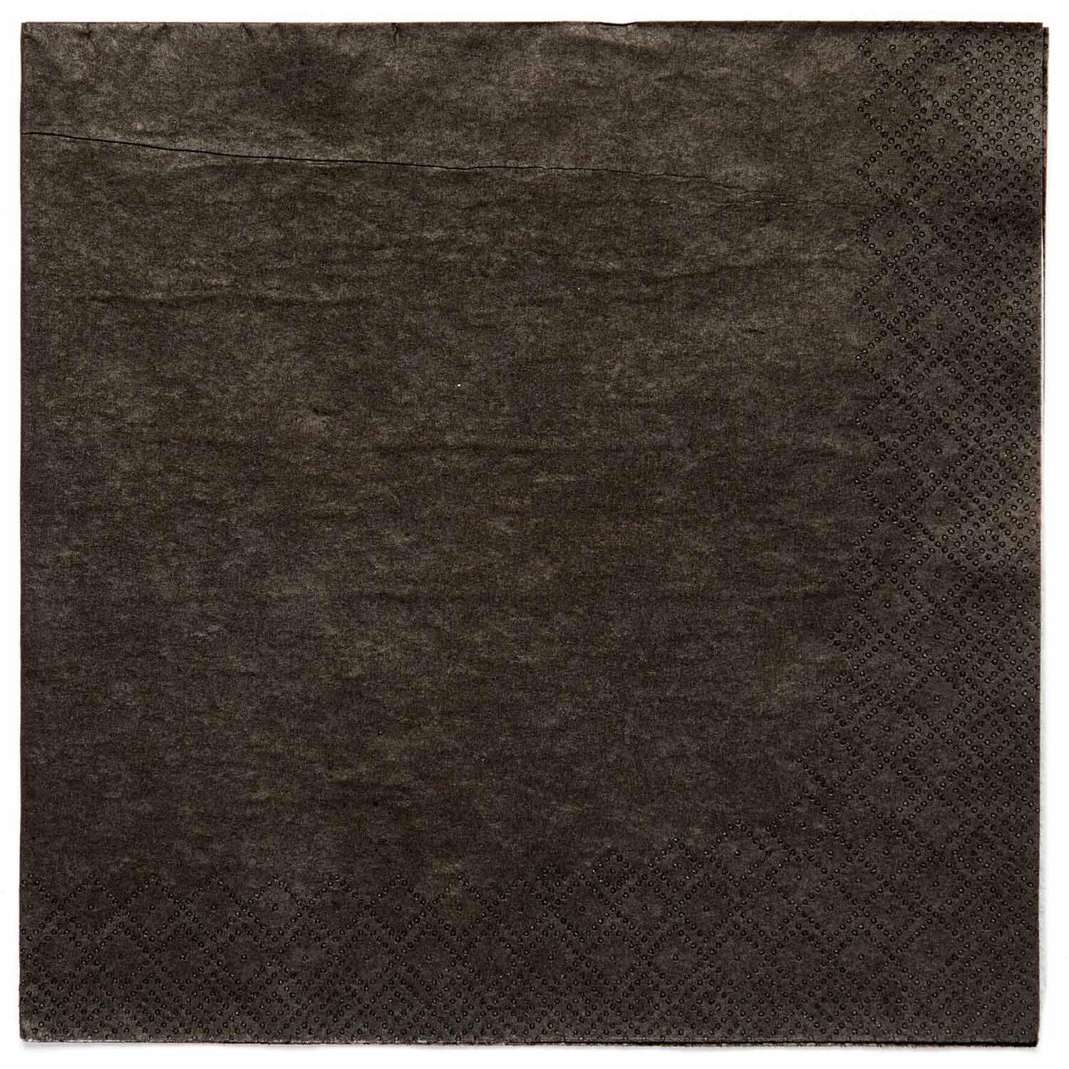 20 Napkins Charcoal 33 x 33 cm