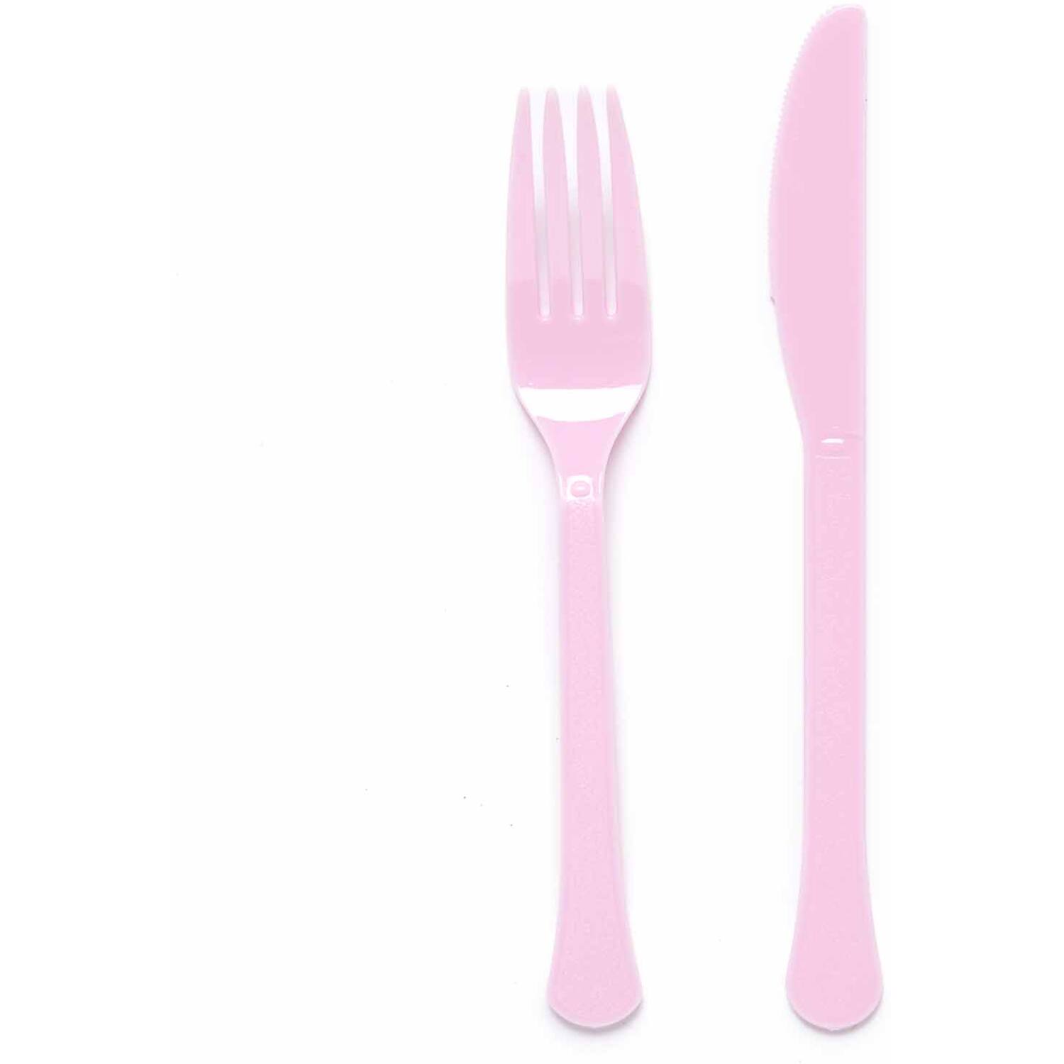 Cutlery Plastic Marshmallow 24 Pieces