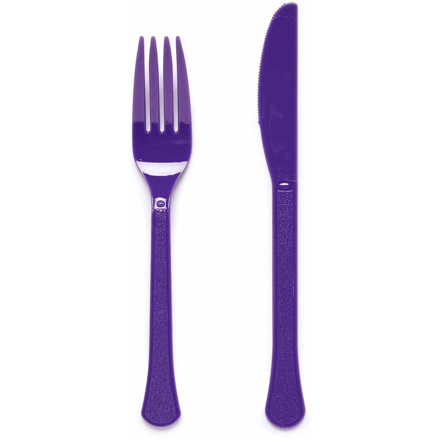 Cutlery Plastic Grape 24 Pieces