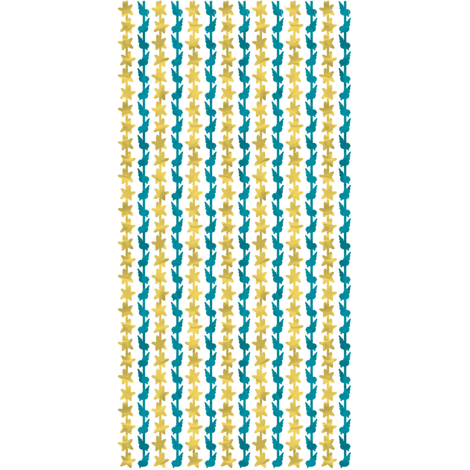 Shell-Backdrop Surf Party Foil 100 x 200 cm