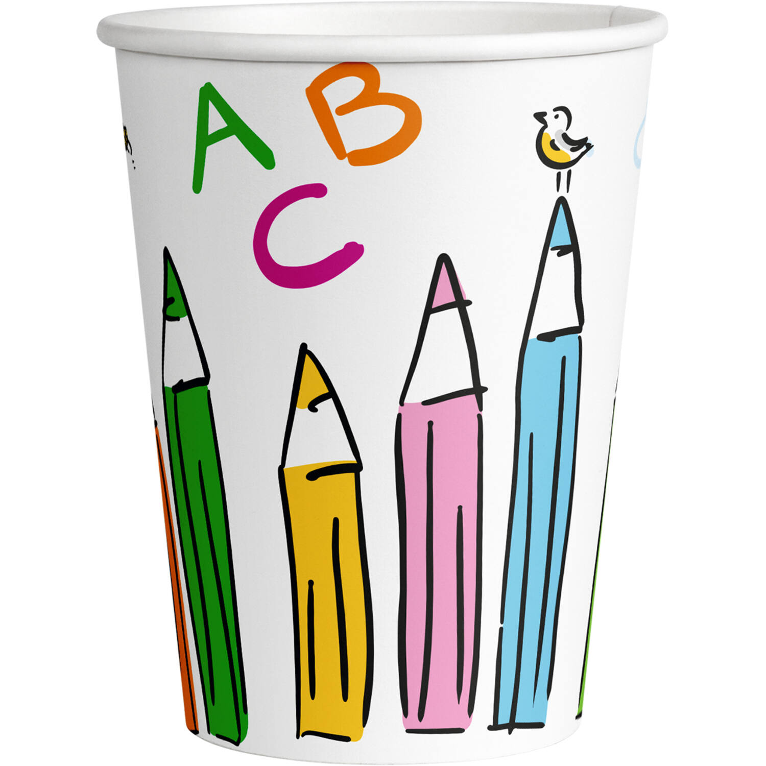 8 Cups School Start Paper 250 ml