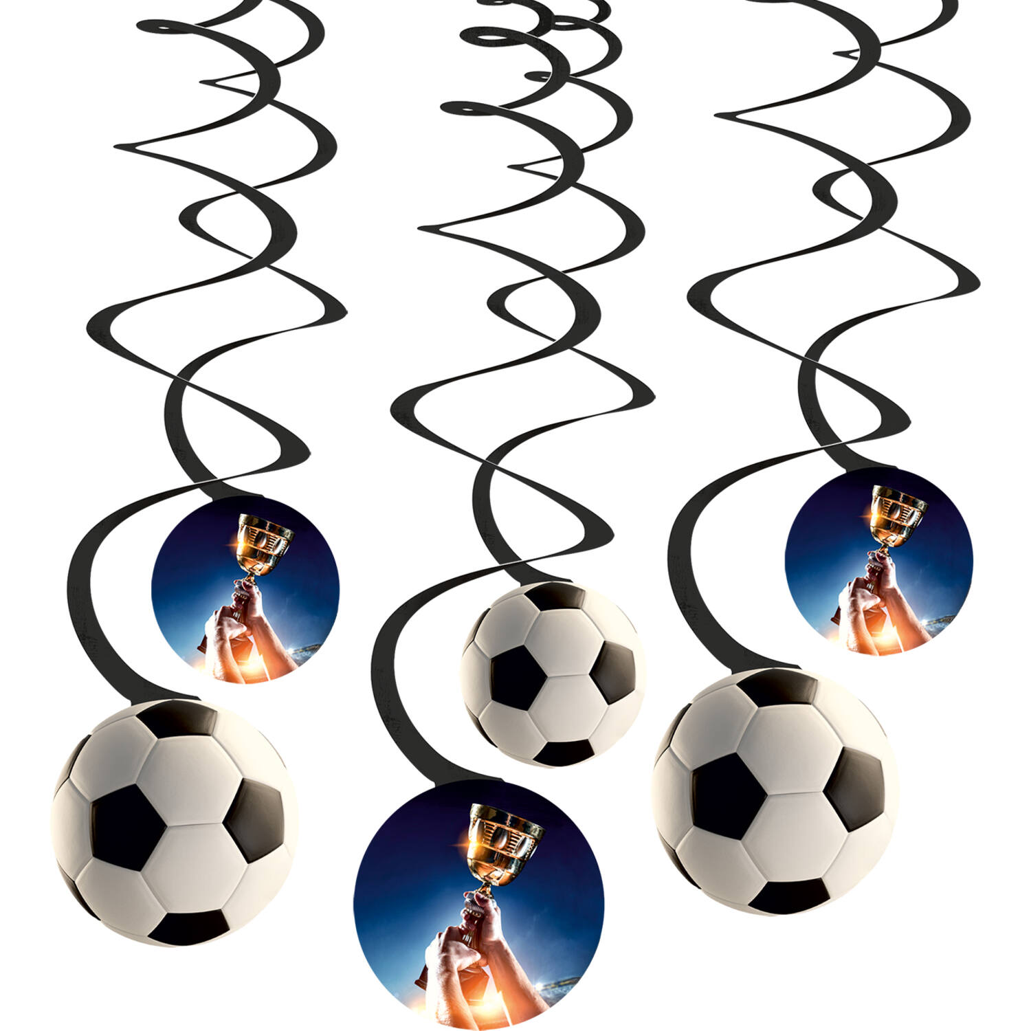 6 Swirl Decoration Kick it