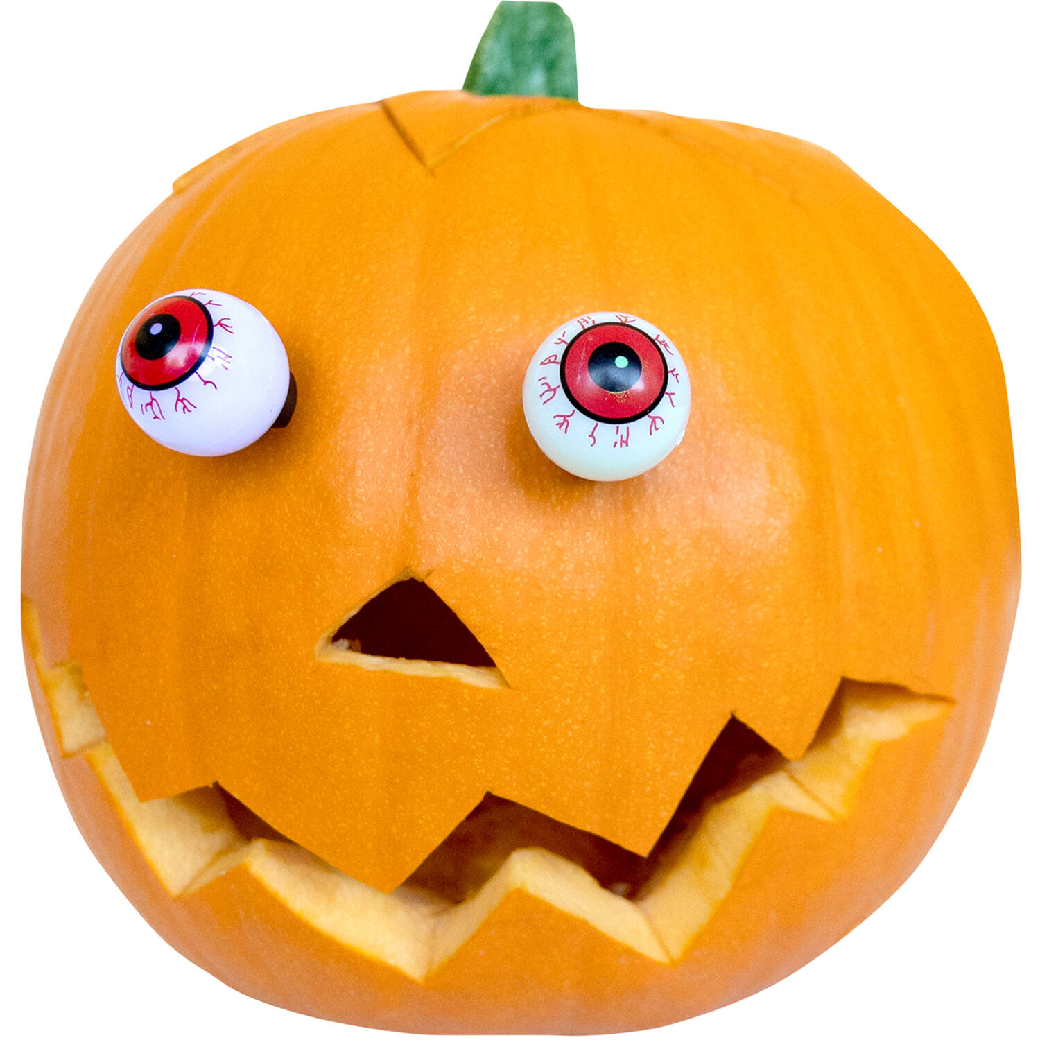 2 LED Light up Pumpkin Eyes Color Changing for Pumpkin Carving Assorted 3 Designs