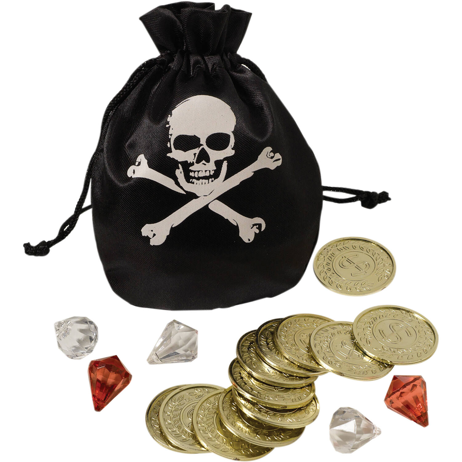 Costume Accessory Coin & Pouch Set Pirate
