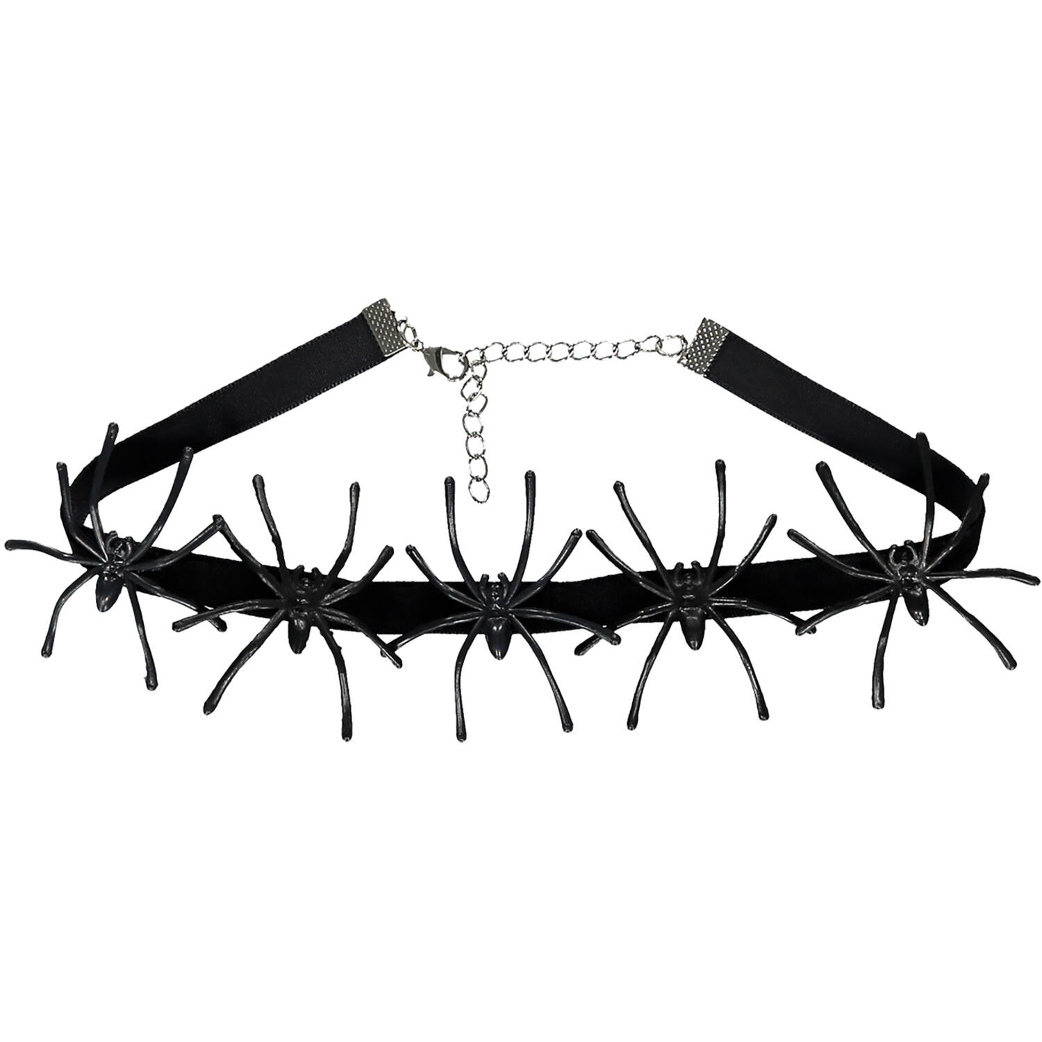 Costume Accessory Necklace Spider Black