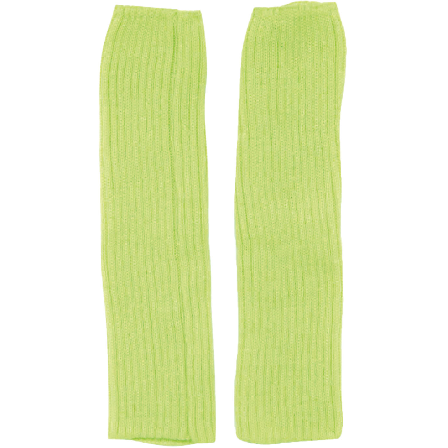 Leg Warmers Neon Yellow - Adult One size