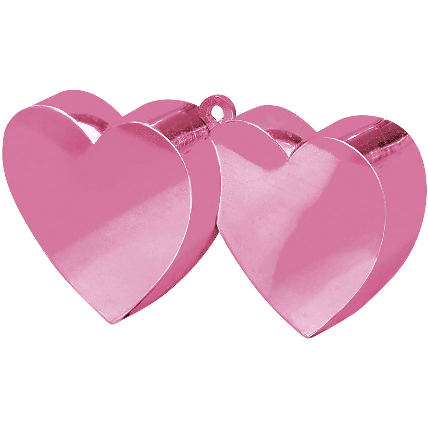Balloon Weight Double Heart Pink 142 g/5 oz