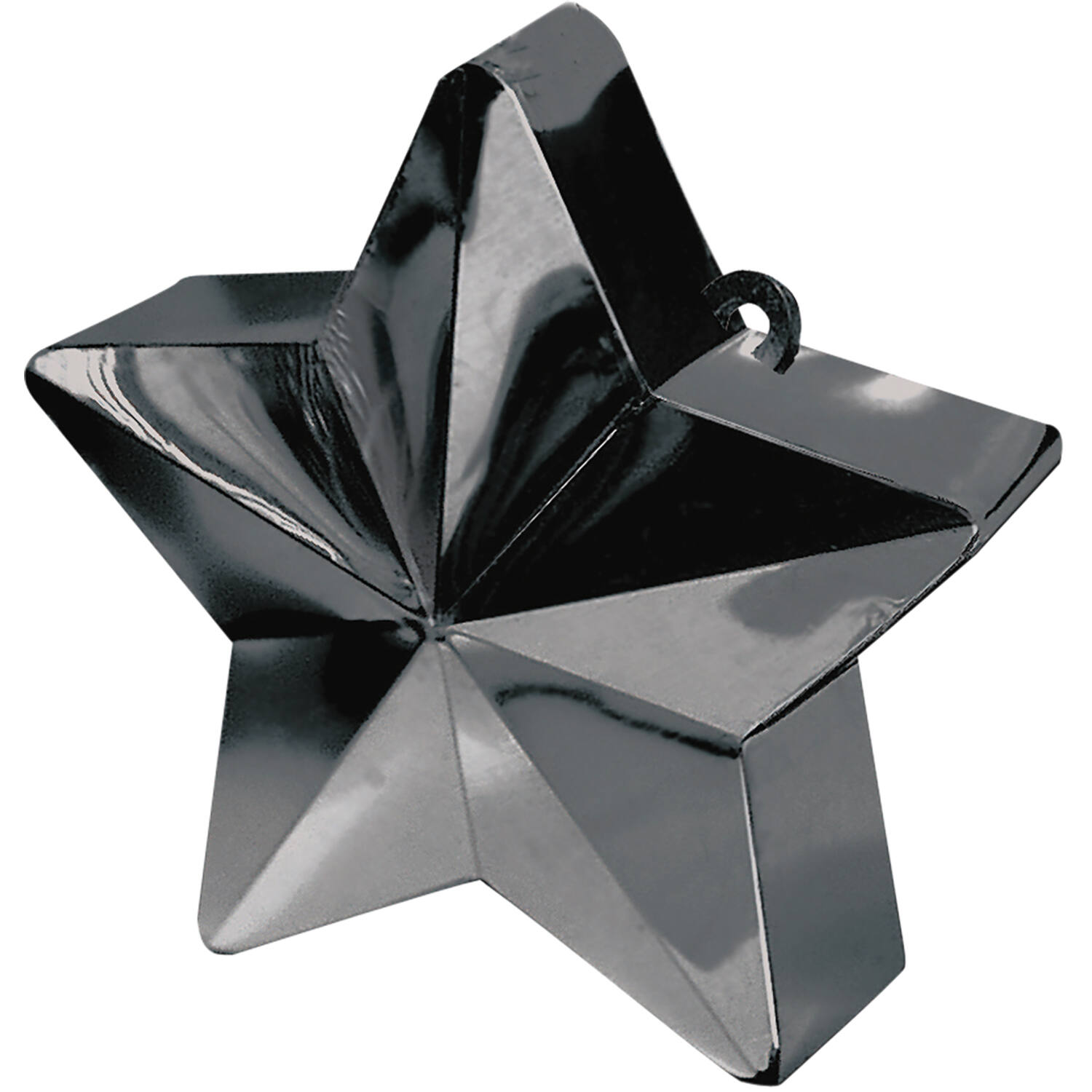 Balloon Weight Star Black 142 g/5 oz