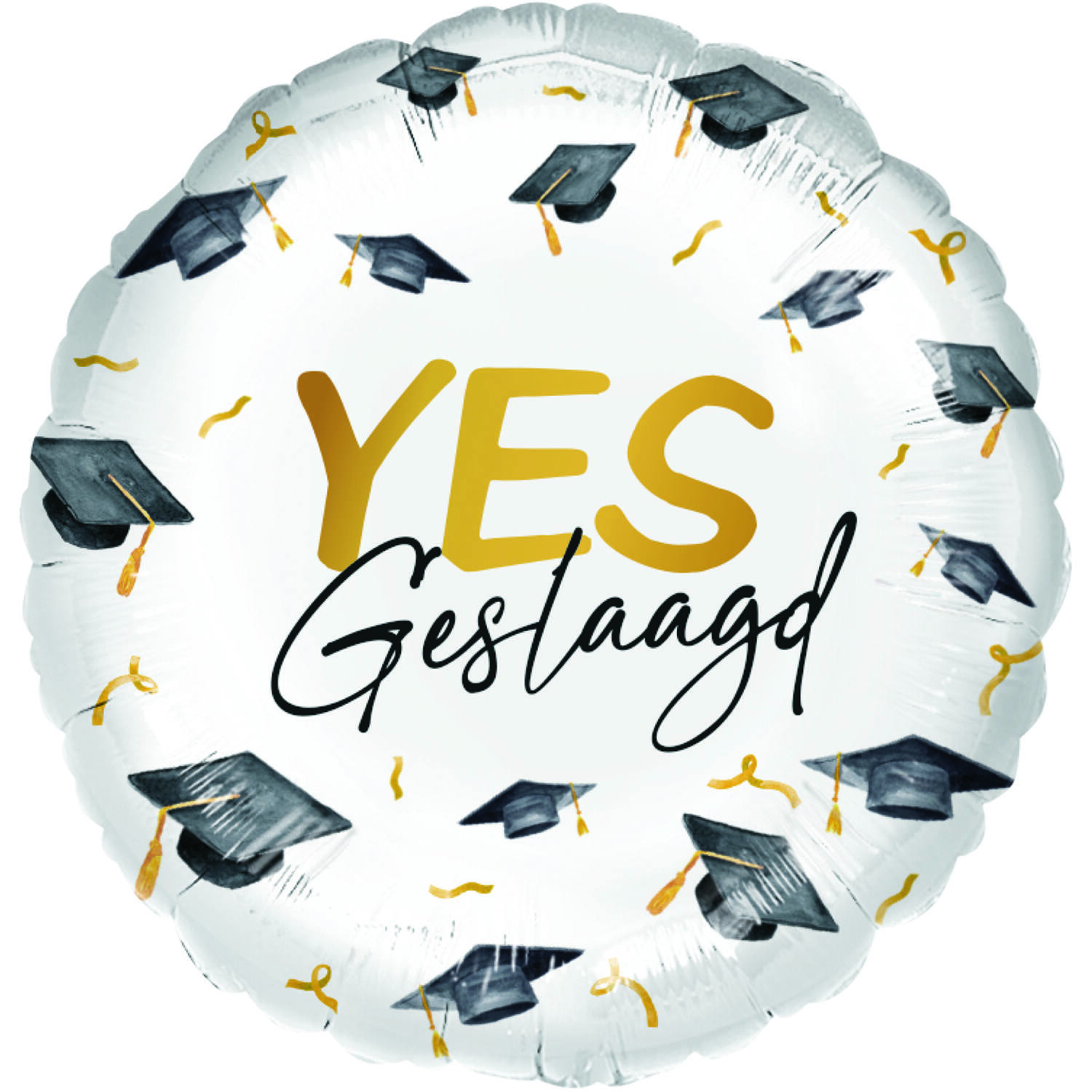 Standard - Yes Geslaagd! - DUT Foil Balloon RP40 Packaged 45 cm