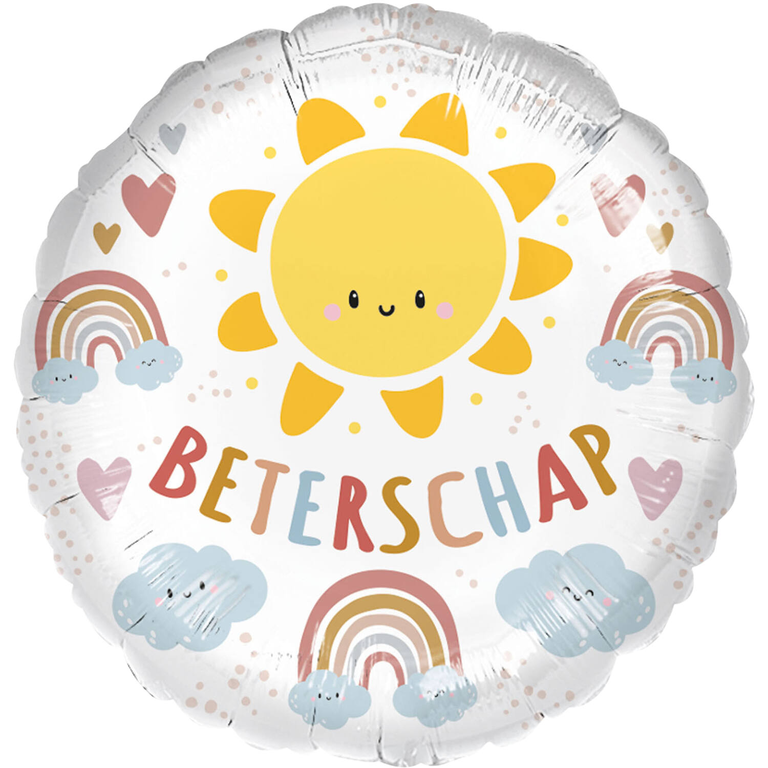 Standard -  Beterschap Sun - DUT Foil Balloon Packaged 45 cm