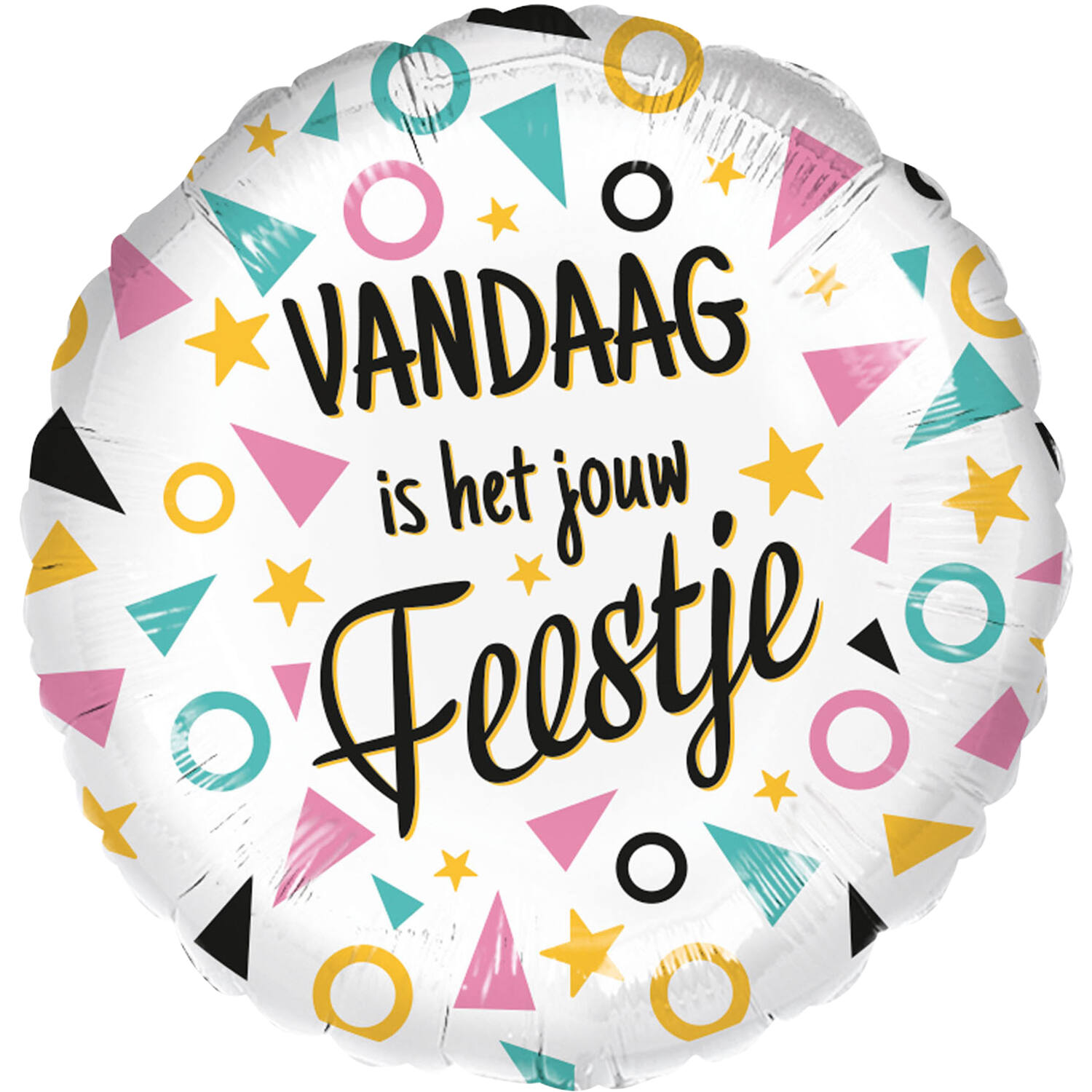 Standard - Vandaag is het jouw feestje - DUT Foil Balloon Packaged 45 cm