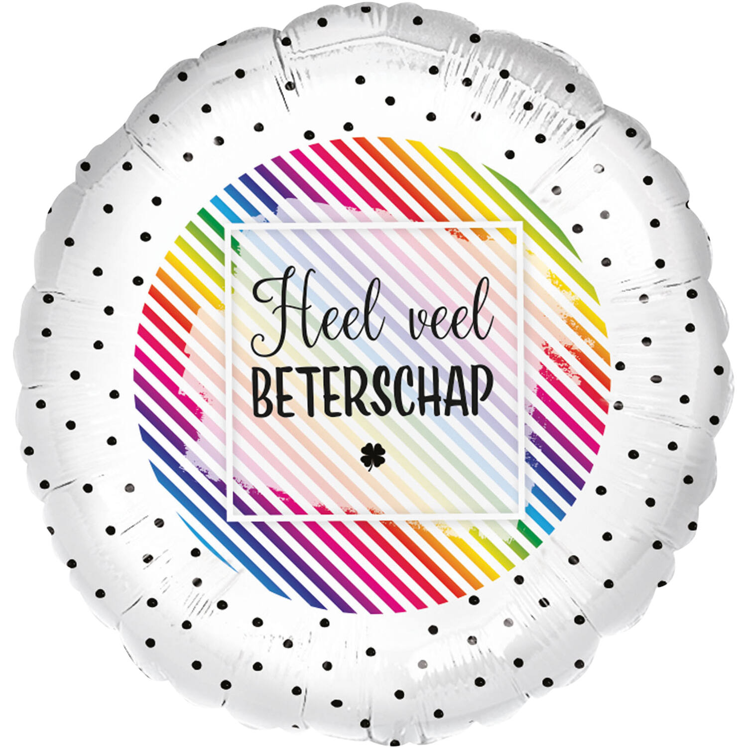 Standard - Heel veel Beterschap - DUT Foil Balloon Packaged 45 cm