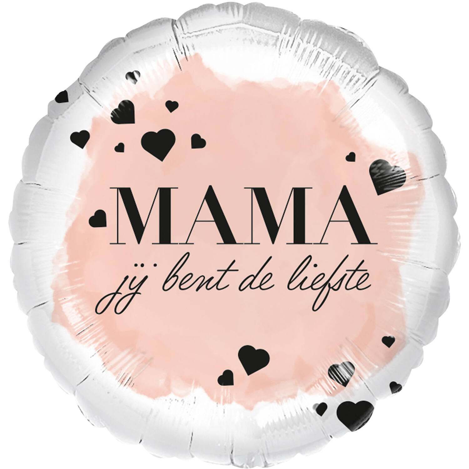 Standard - MAMA jijbent de Lifste- DUT Foil Balloon Packaged 45 cm