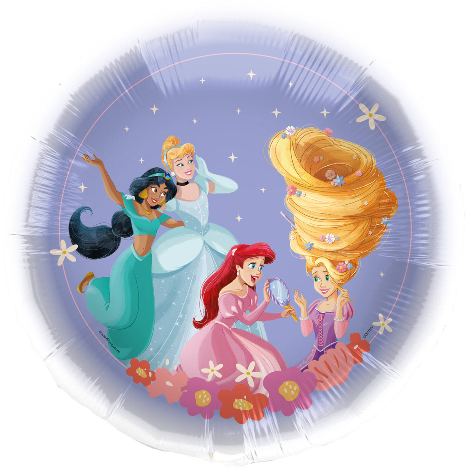 Foil Balloon - Disney Princesses - 45 cm