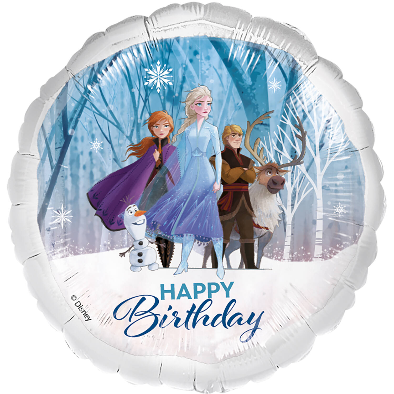 Foil Balloon - Frozen "HAPPY Birthday" - 45 cm