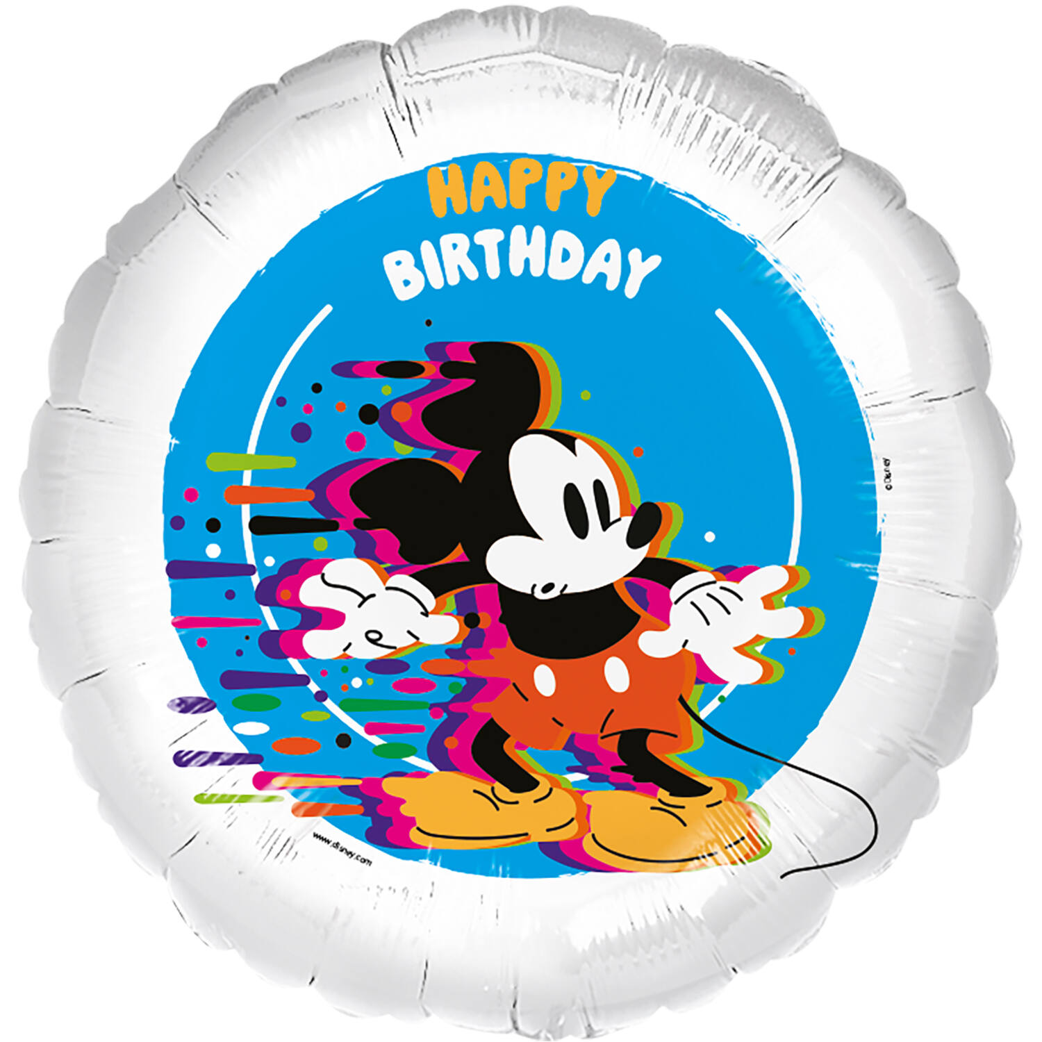 Foil Balloon - Mickey Mouse "HAPPY BIRTHDAY" - 45 cm