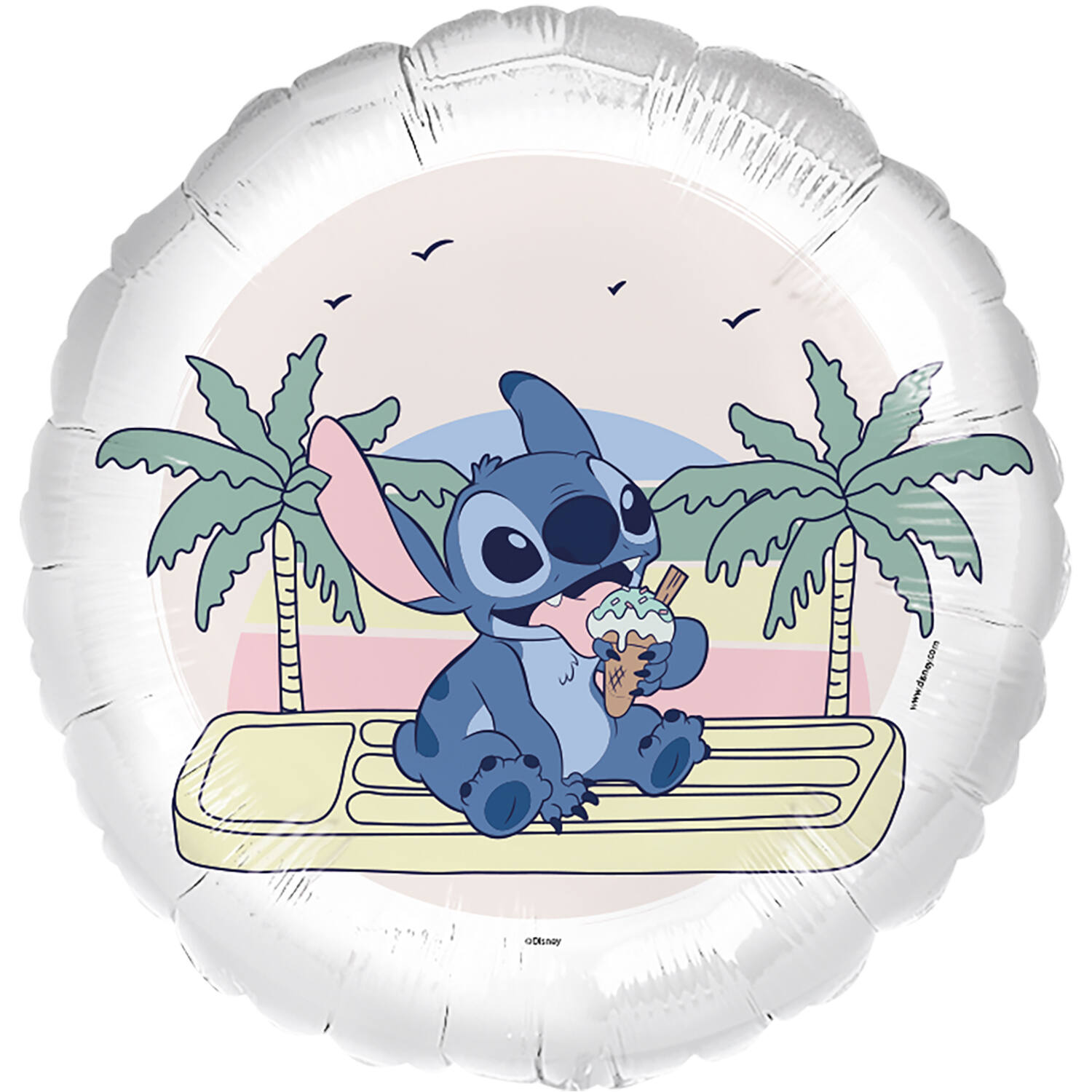 Foil Balloon - Stitch Ice Cream - 45 cm
