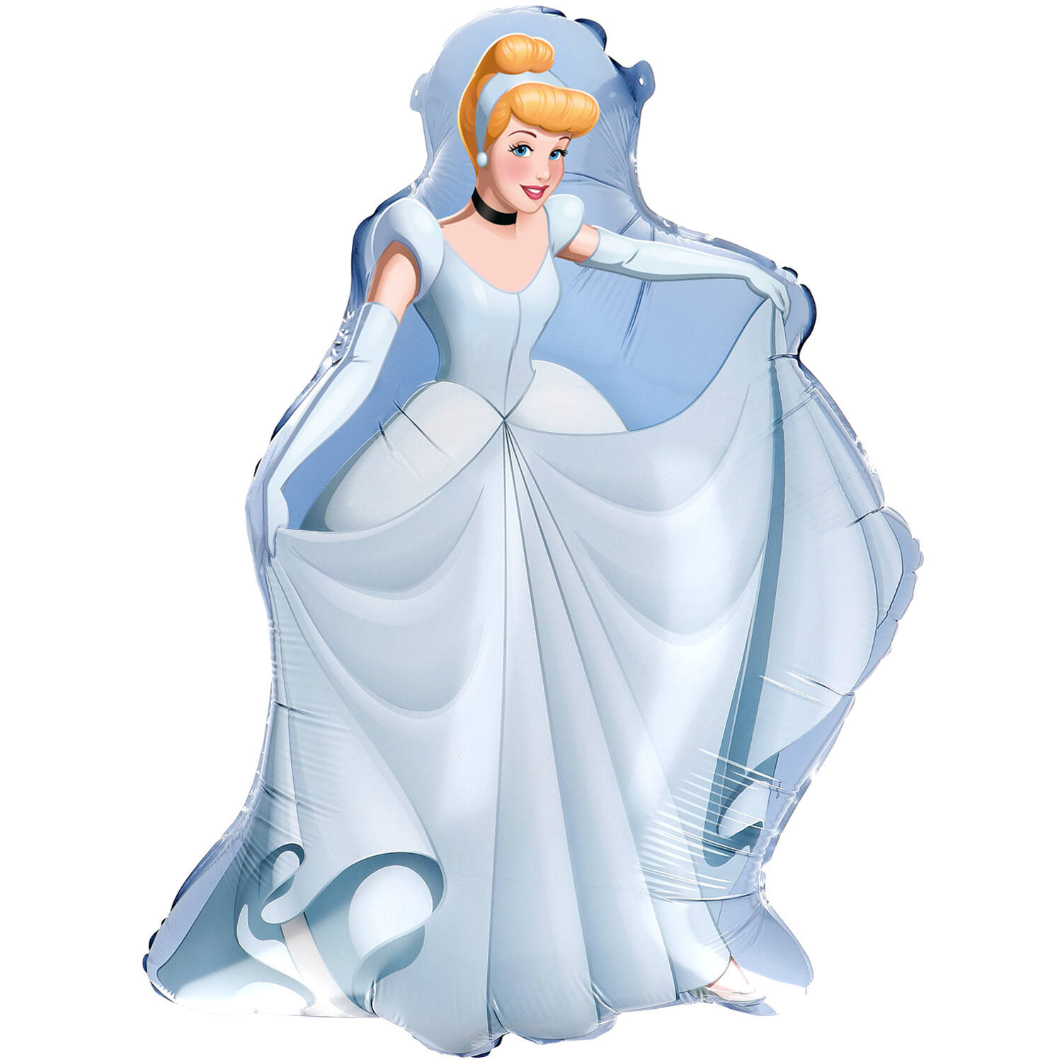Foil Balloon - Shaped Cinderella - 55 x 70 cm