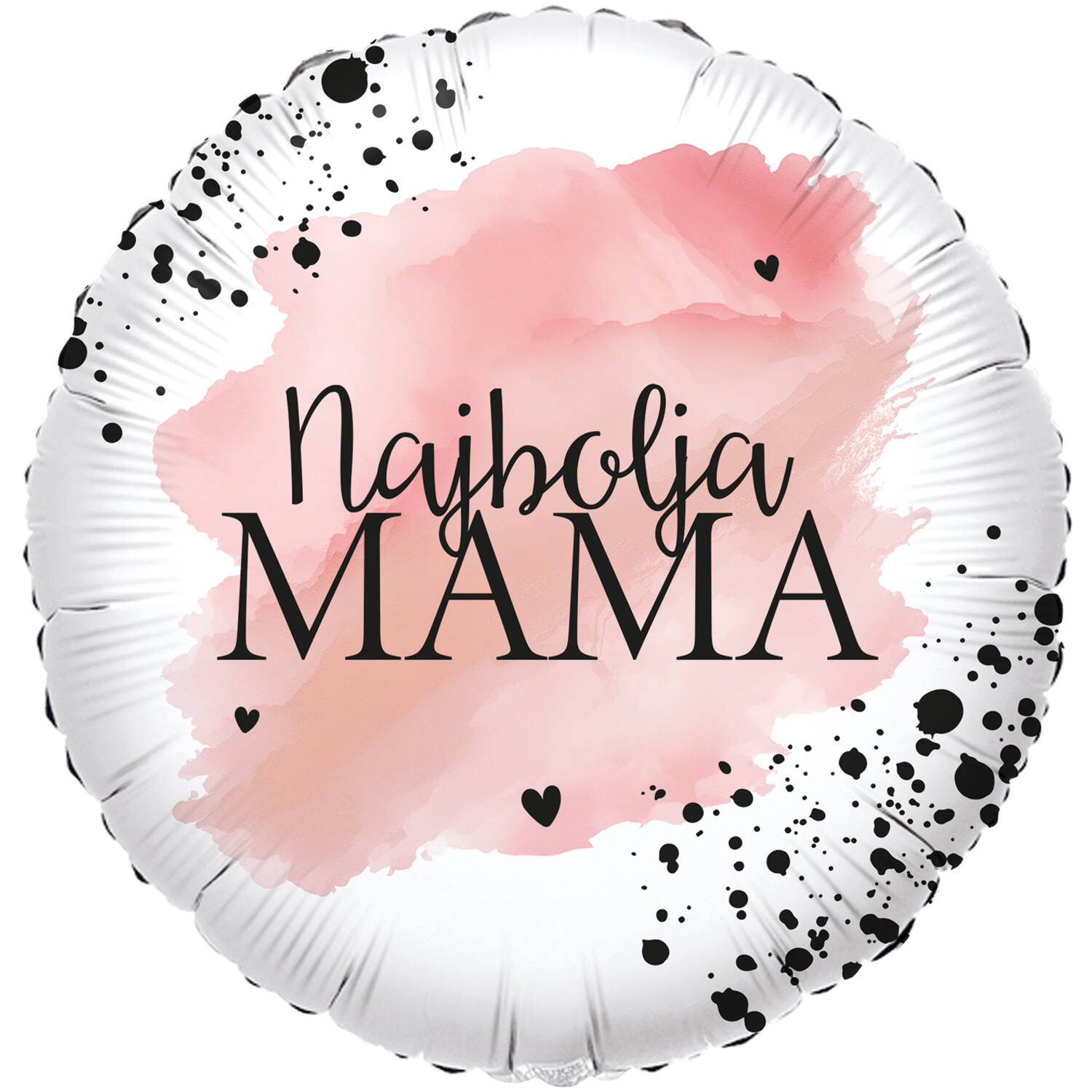 Foil Balloon - "Najbolja MAMA" - Pink - Croatian - 45 cm