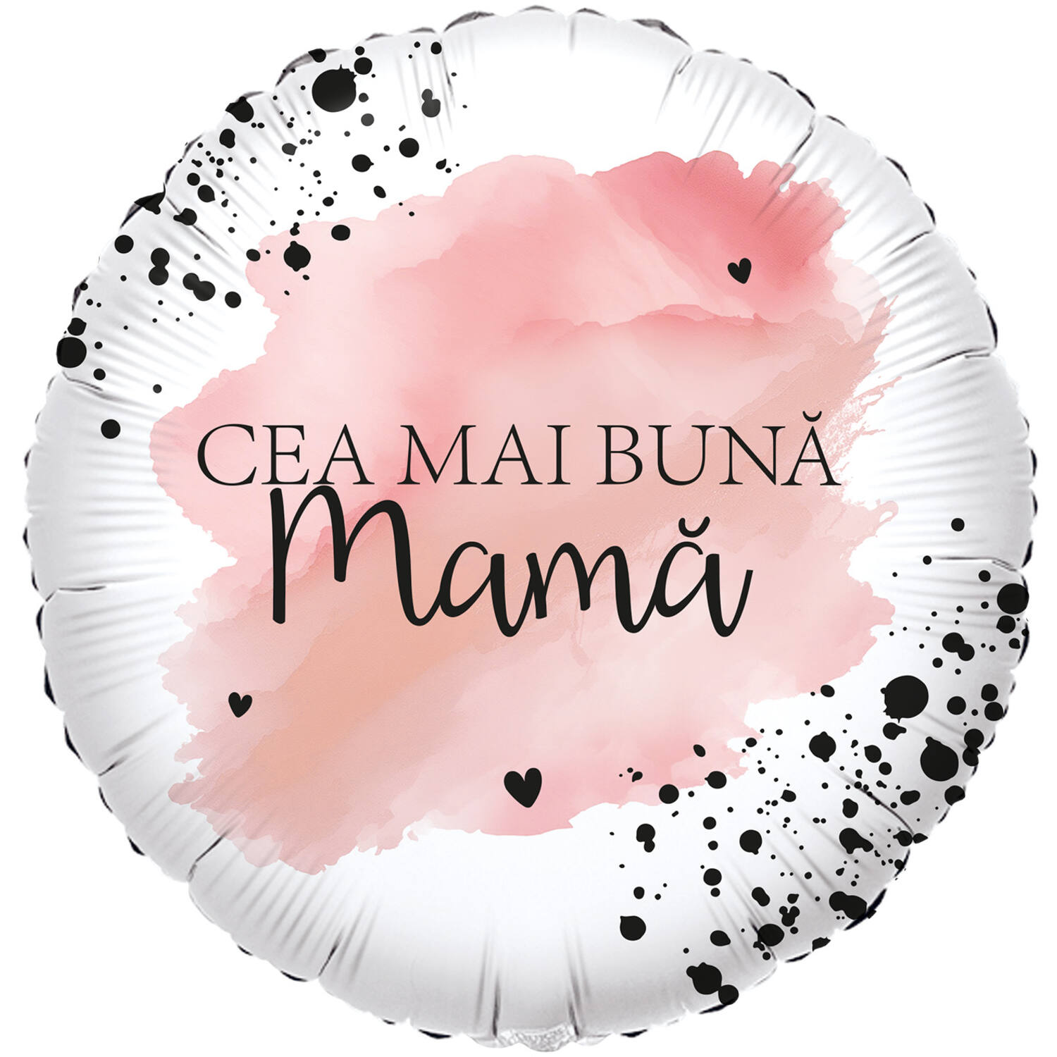 Foil Balloon - "CEA MAI BUNĂ Mamă" - Romanian - 45 cm