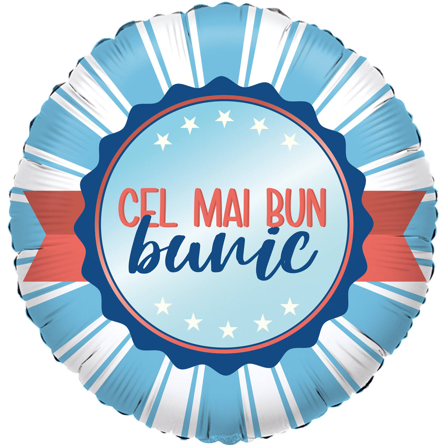 Foil Balloon - "Cel mai bun bunic" - Romanian - 45 cm