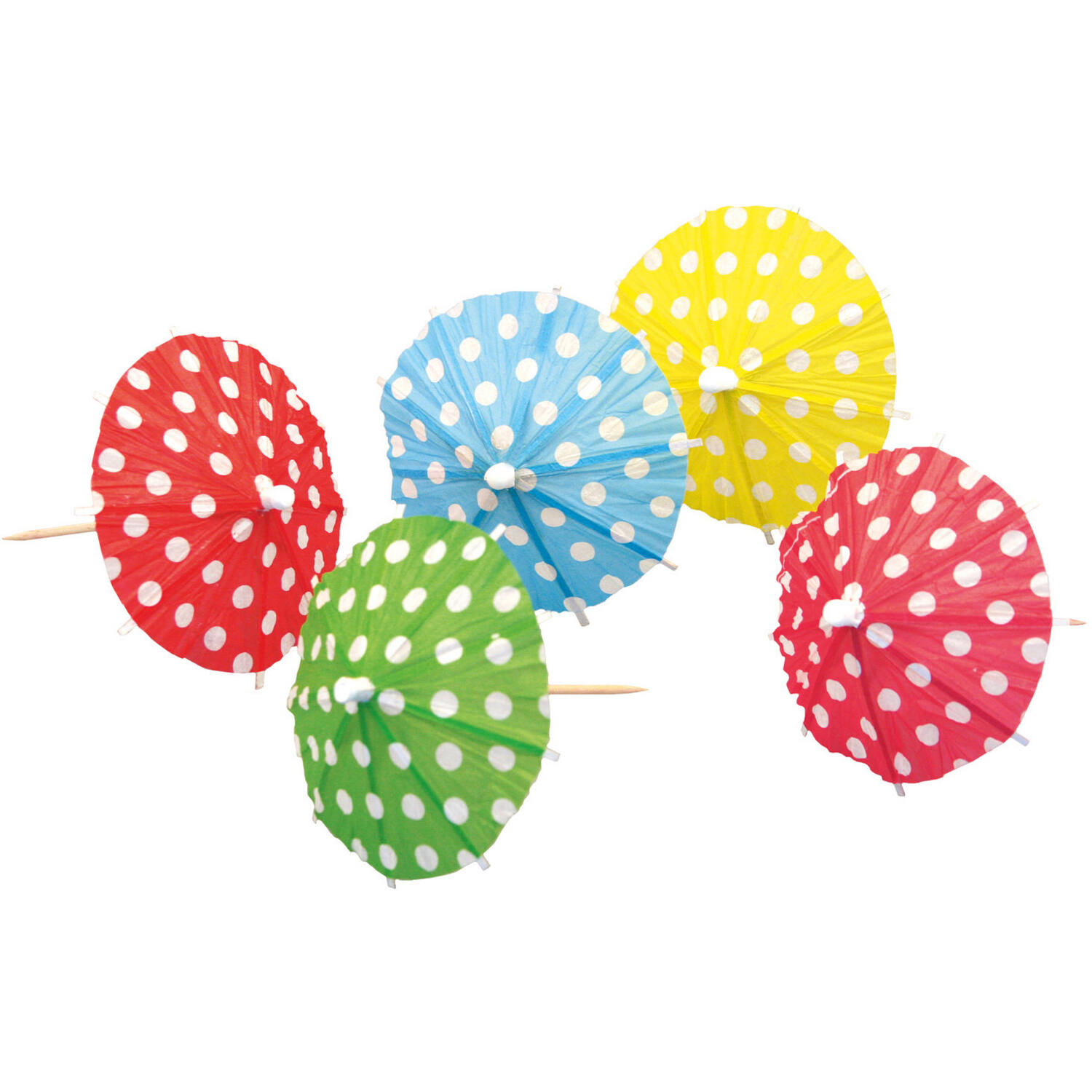 Picks Umbrellas Dotted /10