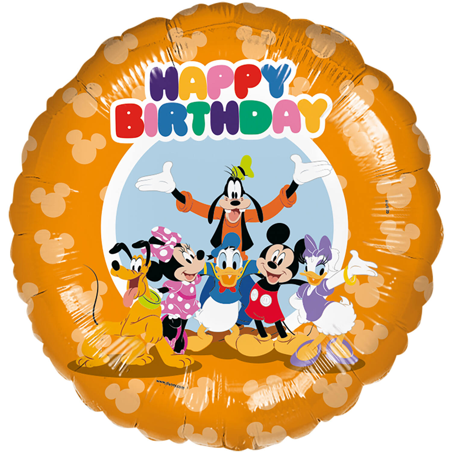 Foil Balloon - Mickey Mouse Friends "HAPPY BIRTHDAY" - 45 cm
