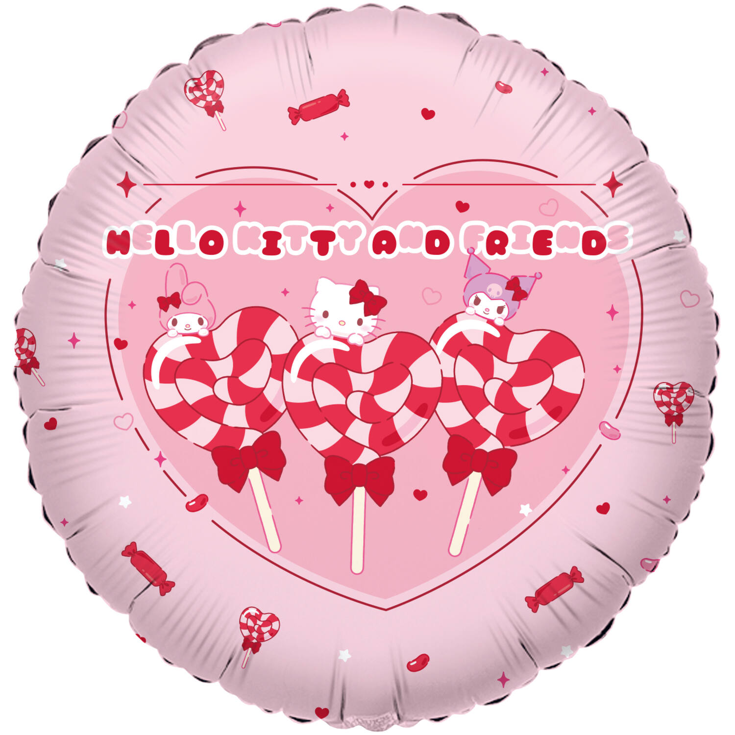 Foil balloon - Hello Kitty - HELLO KITTY AND FRIENDS - 45 cm