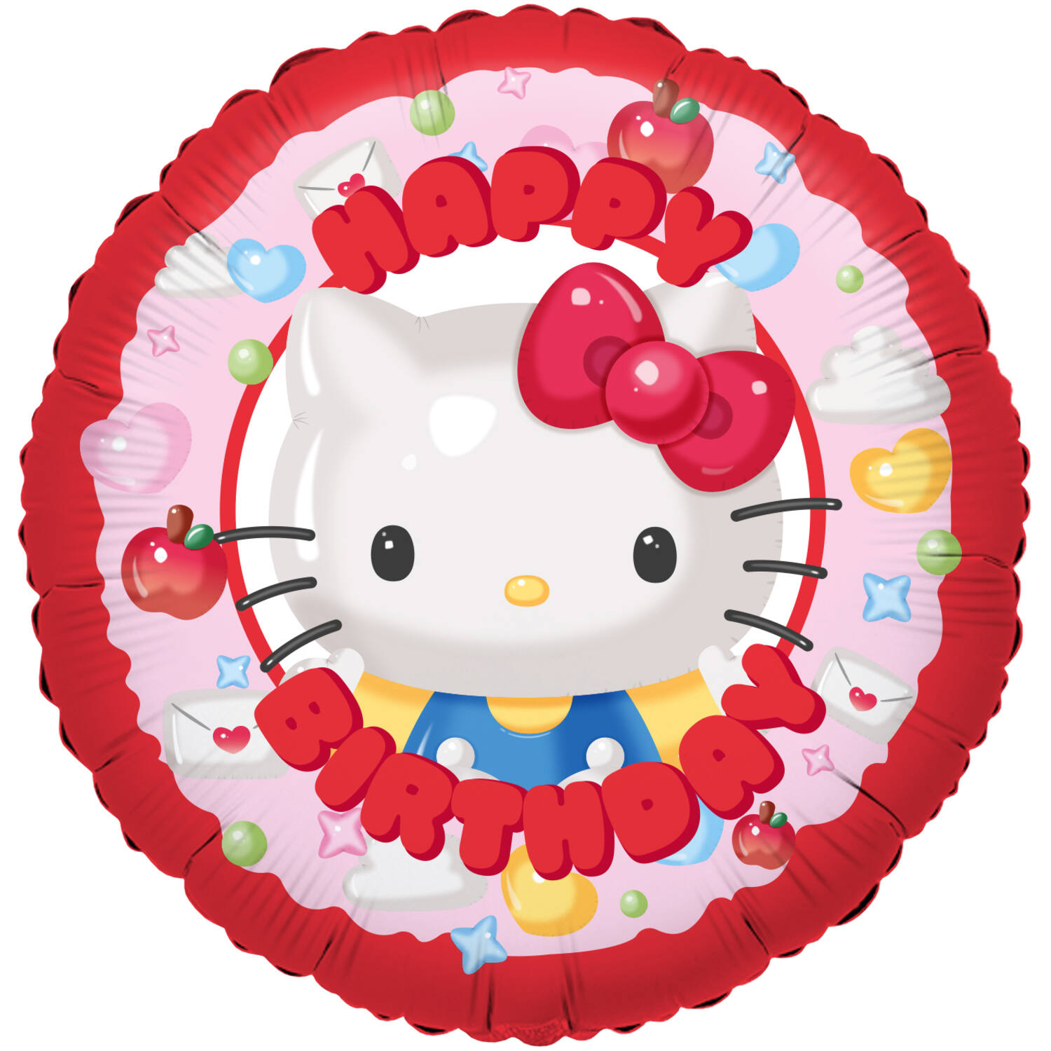 Foil balloon - Shaped - Hello Kitty and Friends - HAPPY BIRTHDAY - 45 cm