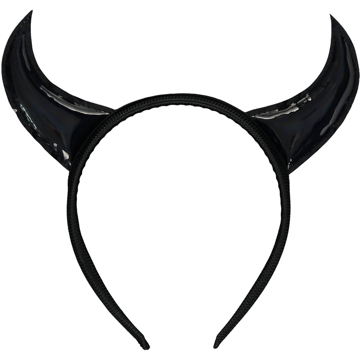 Headband Devil Horns Black One size