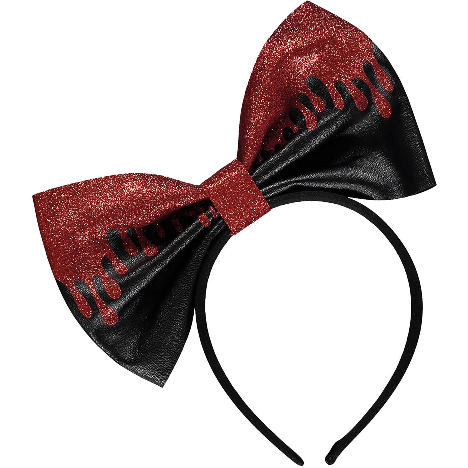 Headband Blood Drip Bow One size