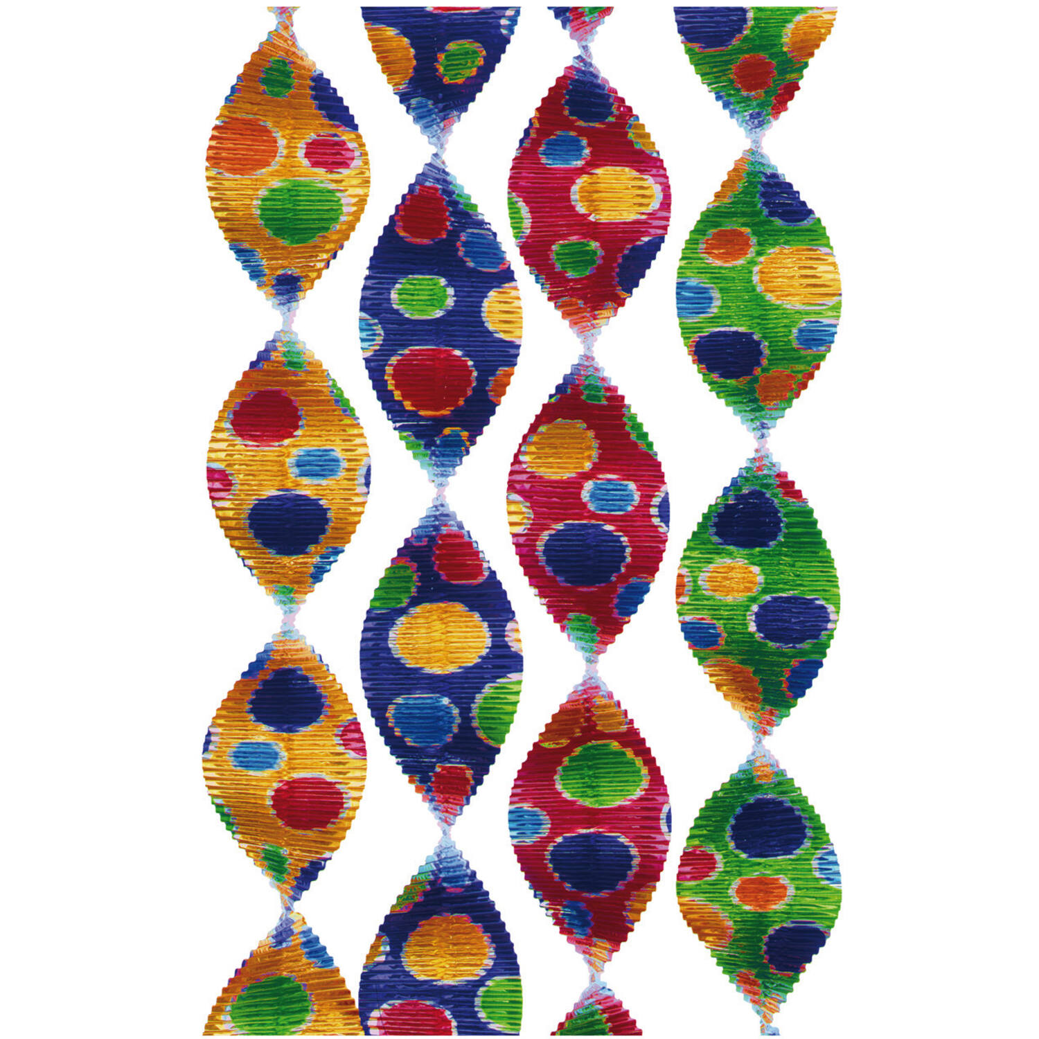 4 Rotor Spirals Confetti Foil 5 x 60 cm