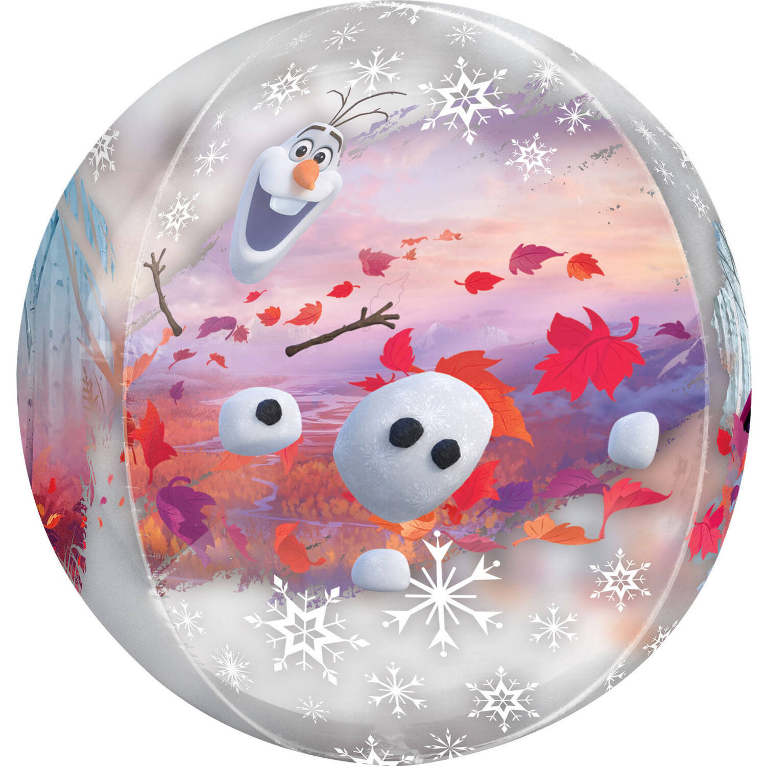 Foil Balloon - Shape - Frozen 2 - Ball - 38 x 40 cm