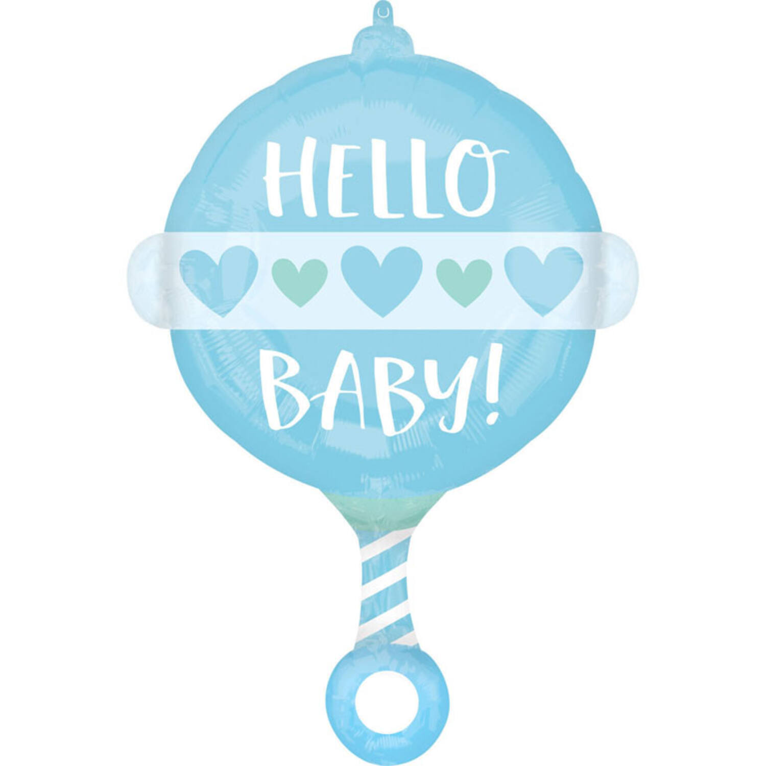 Jr Shape Baby Boy Rattle