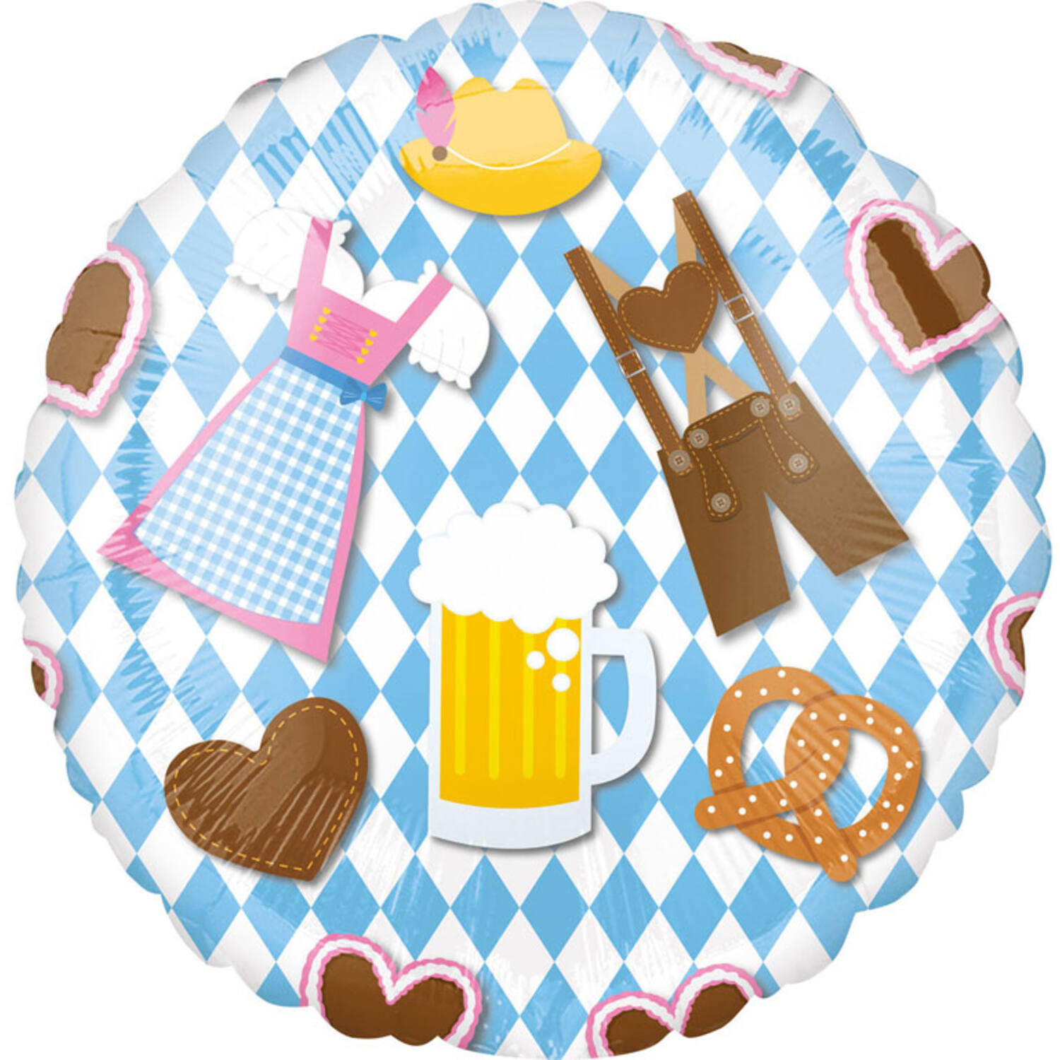 Foil Balloon - Oktober Beer Festival - 45 cm
