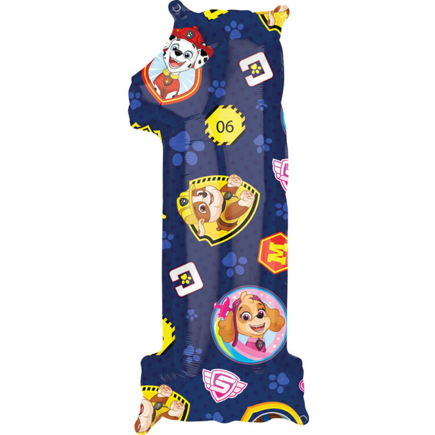 Mid Size Number Paw Patrol Number 1