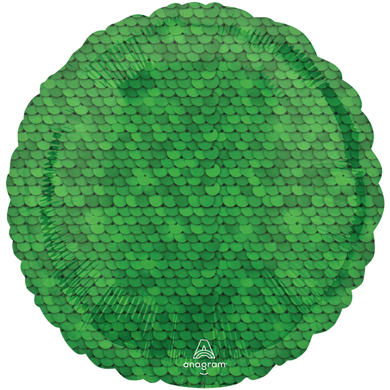 18in/45cm Forest Green Sequins