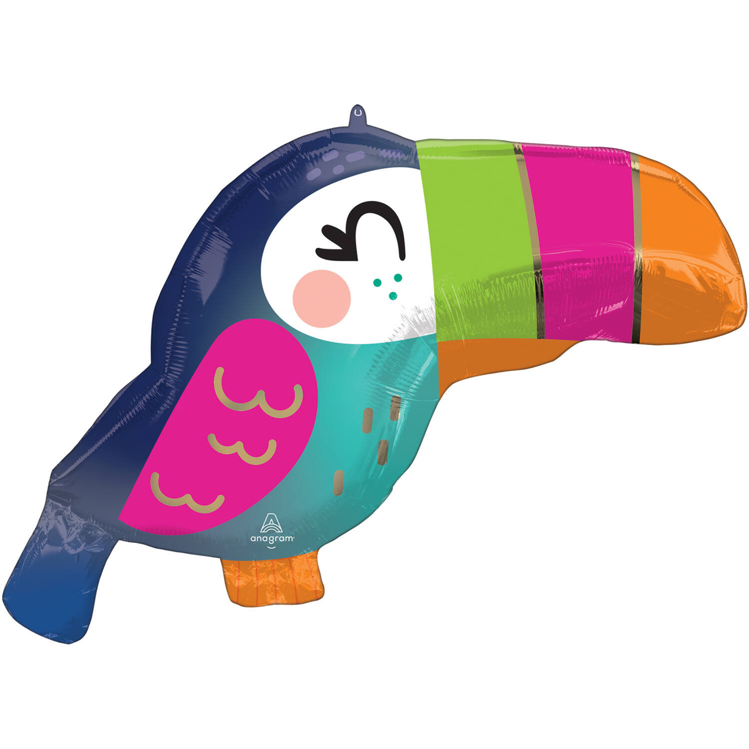 Junior Shape Tropical Toucan Foil B