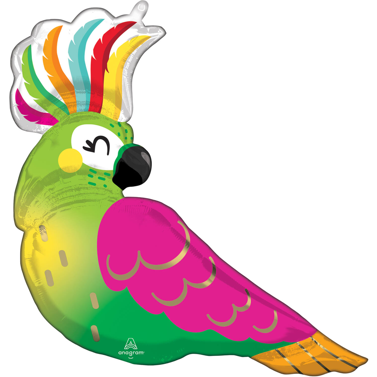 Shape Tropical Parrot 78x71cm