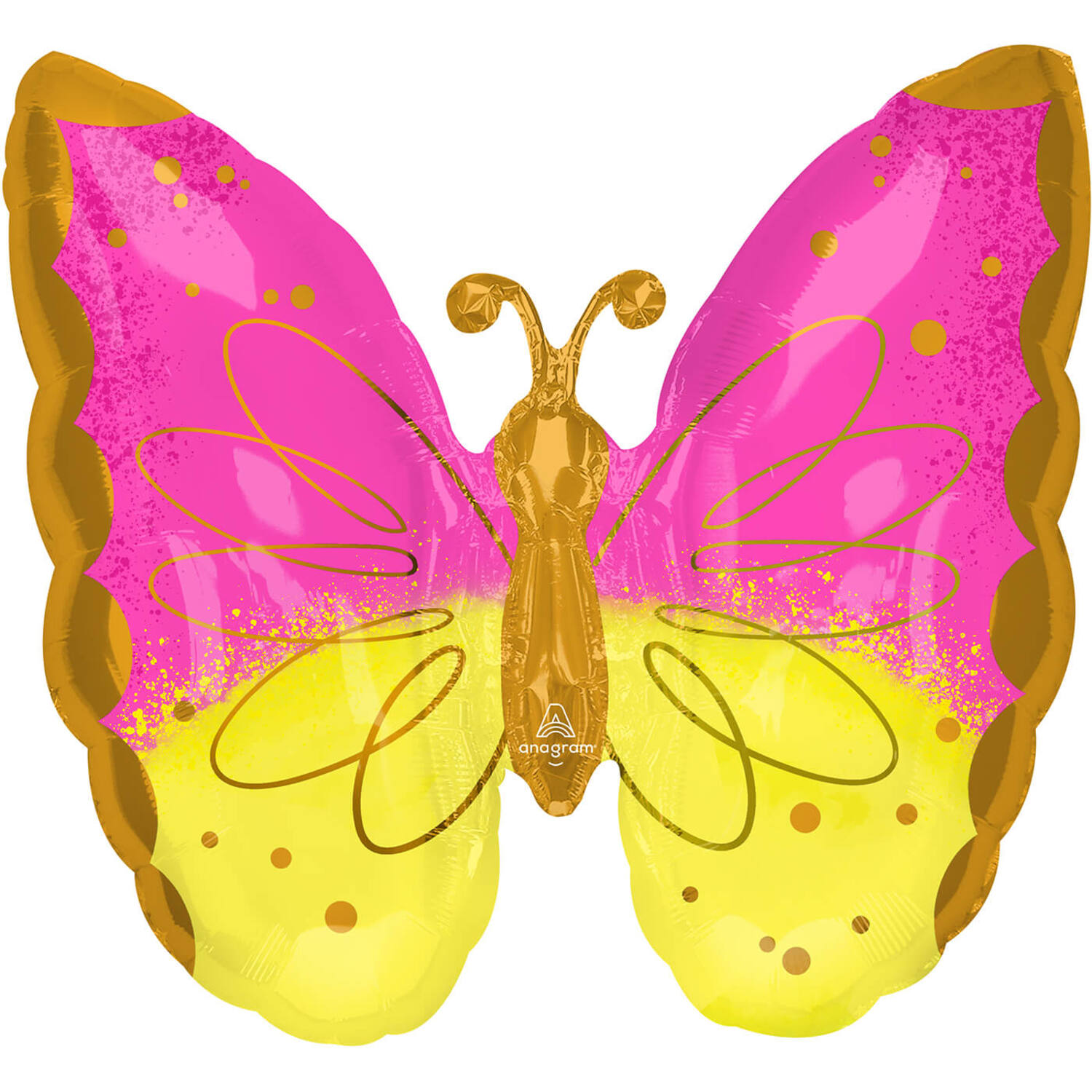 SuperShape Pink & Yellow Butterfly