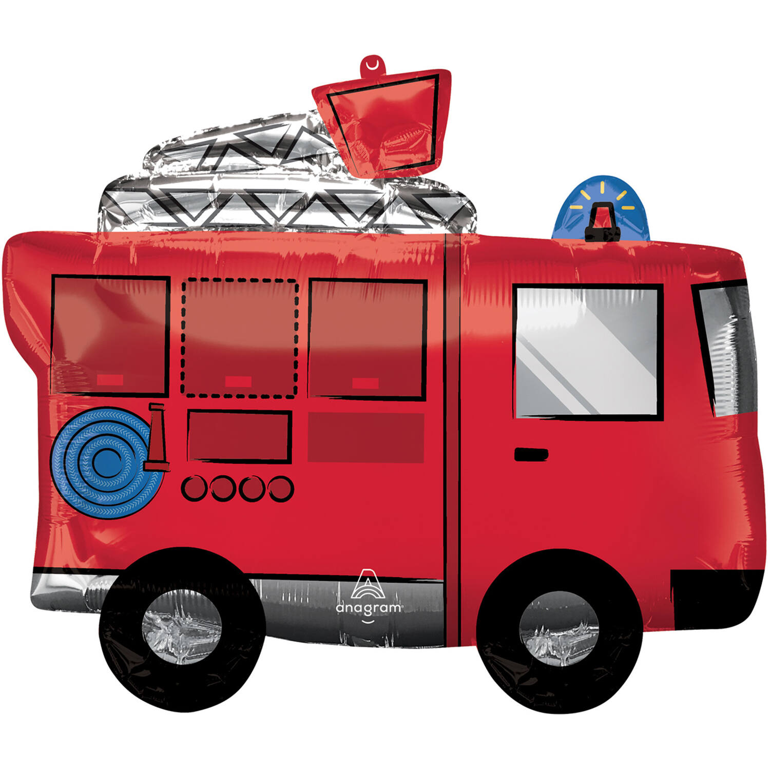 Shape Fire Truck 66x55cm
