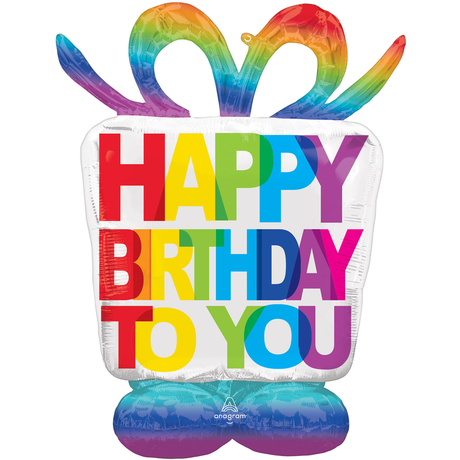 AirLoonz® - Gift "HAPPY BIRTHDAY TO YOU" - 96 x 127 cm